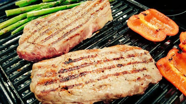 Fire up the grill: This grilled steak and veggie salad recipe is perfect for July