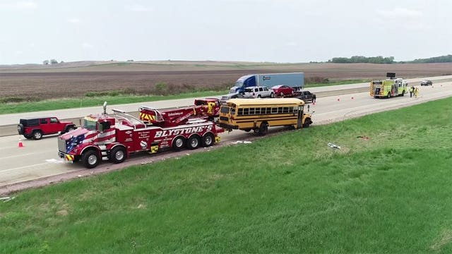 Semi strikes school bus, injuring 20 Milwaukee-area students; 'Keep our scholars in your prayers'