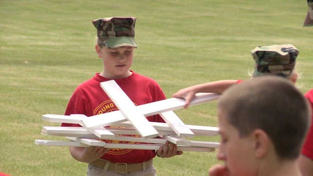 Young Marines pay tribute to fallen Wisconsin soldiers