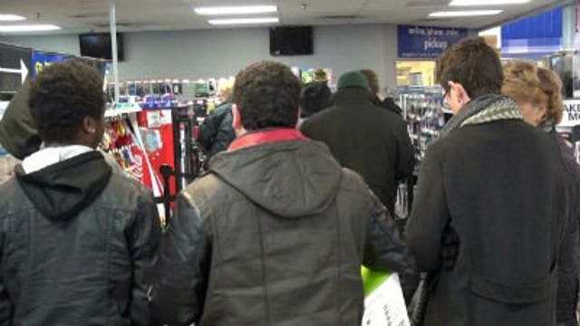 Shoppers seek out the best deals during Black Friday