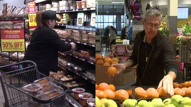 'They're our heroes:' Grocery stores working to meet demand during coronavirus pandemic