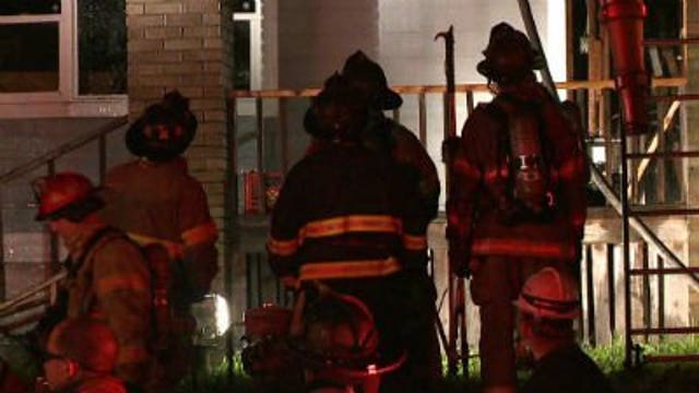 Milwaukee house under renovation goes up in flames