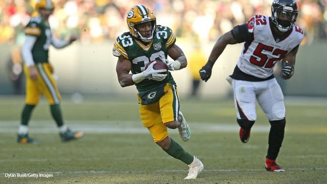 Packers RB Aaron Jones done for rest of year, placed on IR