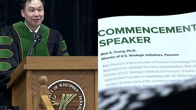 'We want to transform this region:' Foxconn executive inspires graduates at UW-Parkside