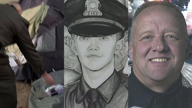 Honoring fallen comrades, police hand out 'necessities' to Milwaukee's homeless on Christmas Eve