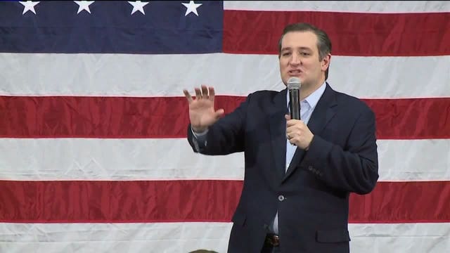 After endorsement, Governor Walker introduced Ted Cruz on the campaign trail in Green Bay