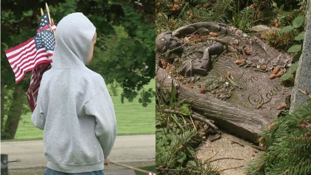 "They fight for us:" After storm damaged cemetery, community comes together for veterans