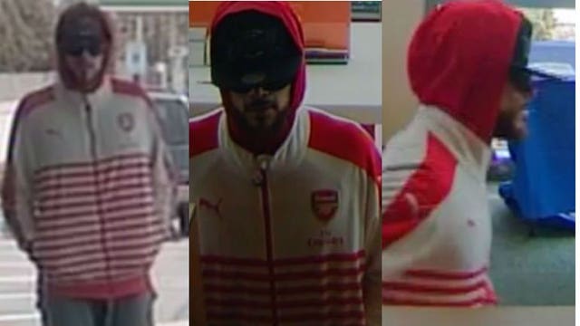 Recognize him? Glendale police release surveillance photos in effort to ID bank robbery suspect