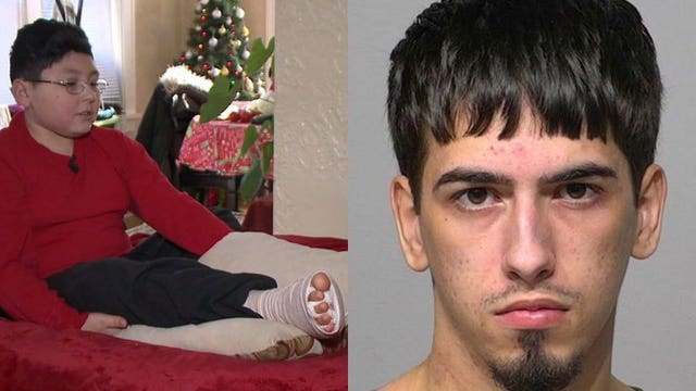 Man accused of firing shot that injured sleeping 12-year-old boy pleads guilty