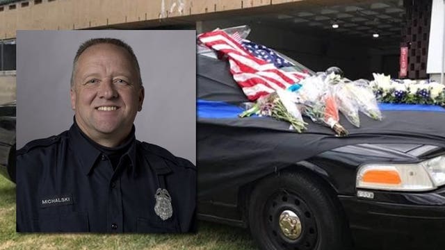 'The ultimate sacrifice:' Chief reveals name of fallen officer, Michael Michalski; IDs suspect