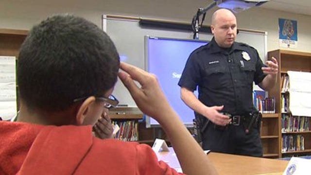 Learning about S.T.O.P., Students Talking it Over with Police