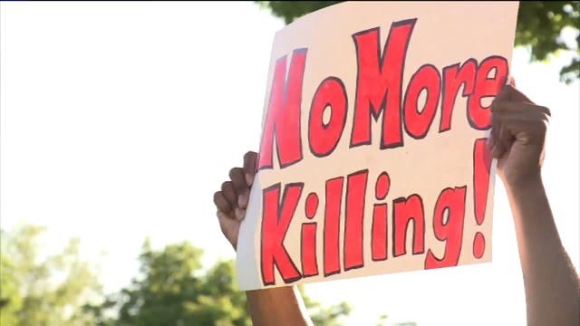 "Really sad:" After violent Memorial Day weekend, few show up for 'Stop the Violence' rally