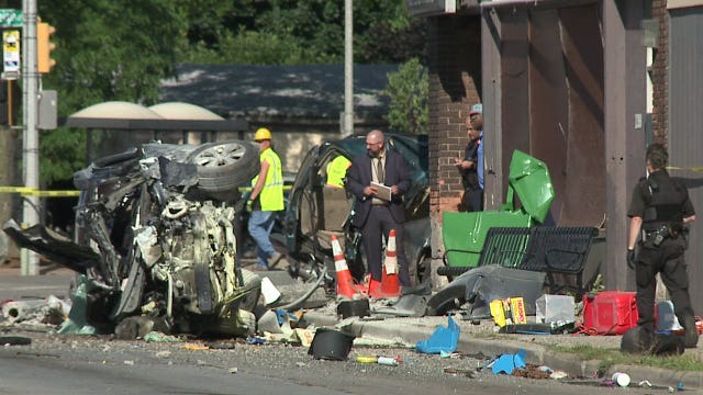 Police: 2 arrested after crashing stolen vehicle near 35th and Burleigh following home invasion