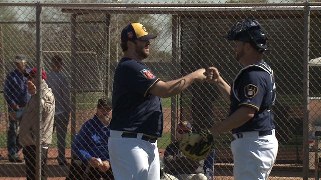 'It's been great:' Brewers' newcomers receive warm welcome at spring training
