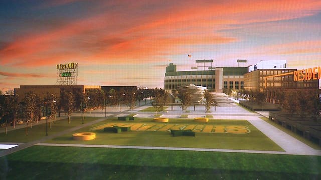 Construction could start soon on Titletown District next to Lambeau Field