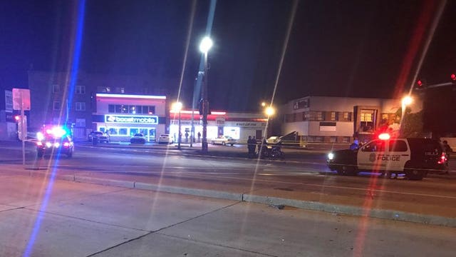 Pedestrian struck by vehicle, killed at 19th and Atkinson