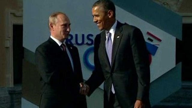 Presidents Obama, Putin to talk about Syria at G-20 summit