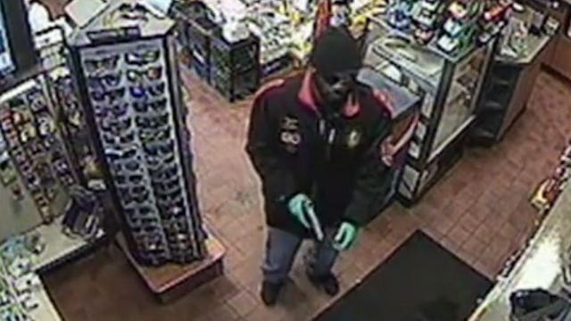 Suspect walks into gas station to rob it, runs before getting a dime