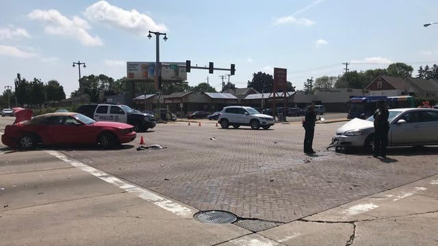 Collision seen at intersection considered 1 of Milwaukee's most dangerous