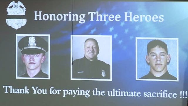 'Celebrated in life and death:' 3 officers killed in the line of duty remembered at special church service