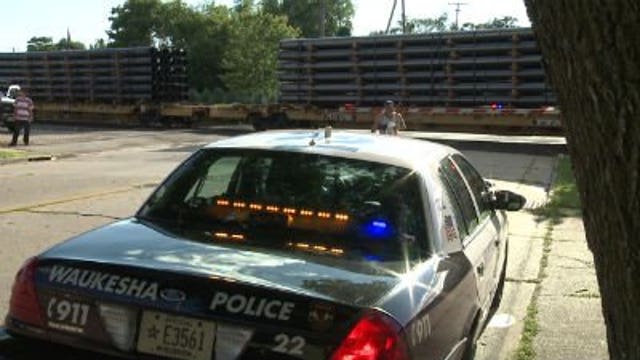 56-year-old man injured after being struck by train in Waukesha