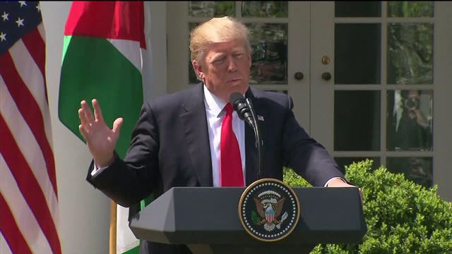 President Trump declares Syria chem attack crossed 'many, many lines'