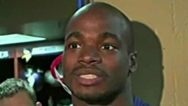 Vikings running back Adrian Peterson benched after charge of child abuse