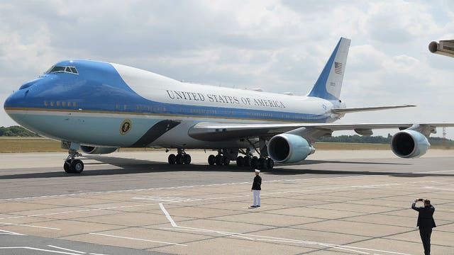 President Trump: New Air Force One to get red, white and blue makeover