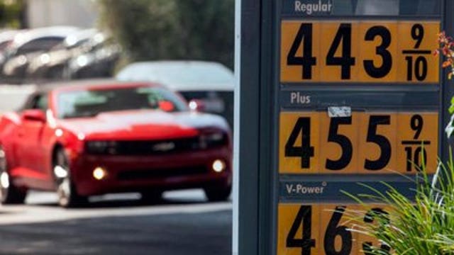 California gas prices hit record