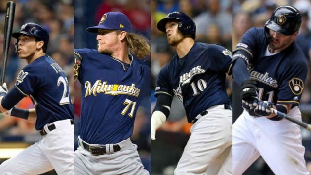 Brewers Grandal, Hader and Moustakas to join Yelich in All-Star Game