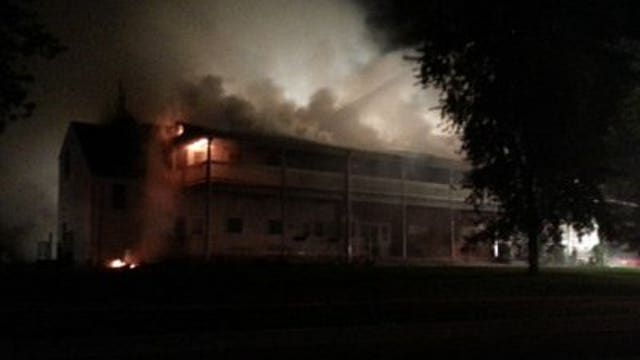 Two dozen homeless after apartment fire in Town of Trevor