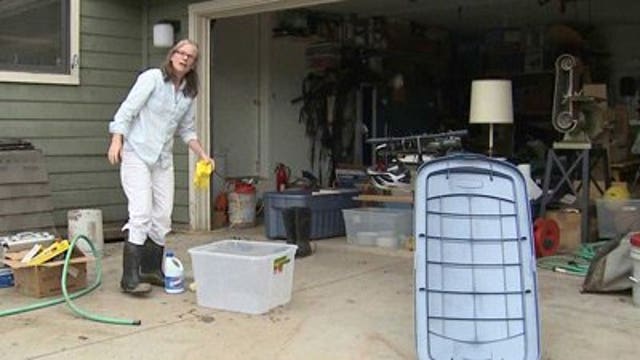 Inspectors assess flood damage in Boulder, Colorado