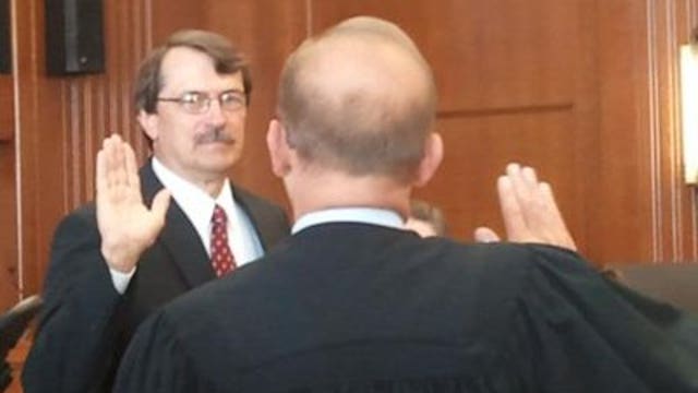 Lehman sworn into office as Wisconsin's newest state senator