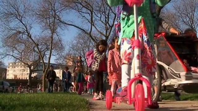 Students are being encouraged to hit the pavement, but why?