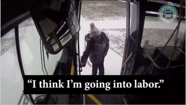 "I think I'm going into labor:" MCTS driver honored for helping pregnant woman until ambulance arrived