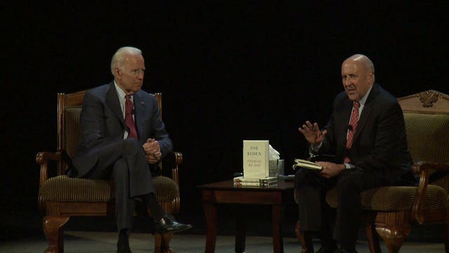 Former VP Joe Biden speaks in Milwaukee as part of 'Promise Me, Dad' book tour