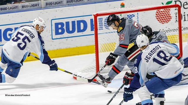 Milwaukee Admirals hold down Rockford IceHogs 5-2