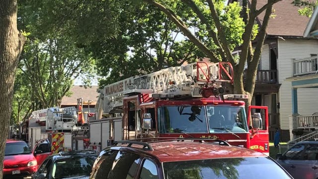 No one hurt in fire at home near 34th and Locust after initial fears children may have been inside