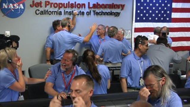 Obama to NASA: "If you make contact with martians, let me know"