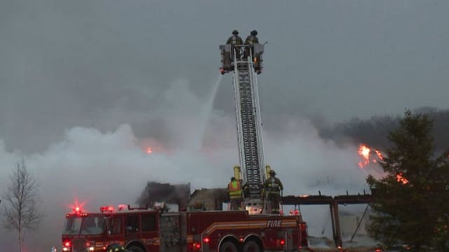 Lightning strikes believed to have sparked house fires in Mukwonago and Oconomowoc