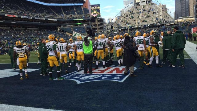 PICTURES: FOX6 teams document Game Day at CenturyLink Field with their smartphones