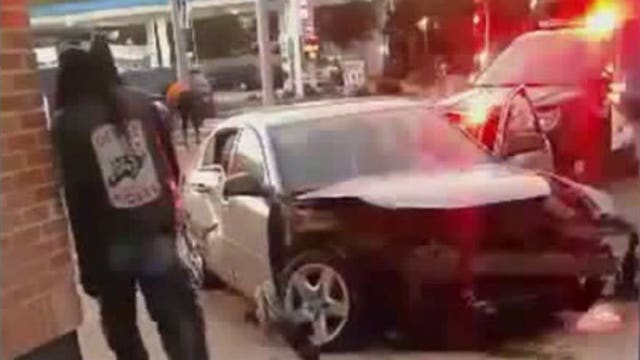 Investigation underway after crash at Hampton and Green Bay; aftermath caught on camera