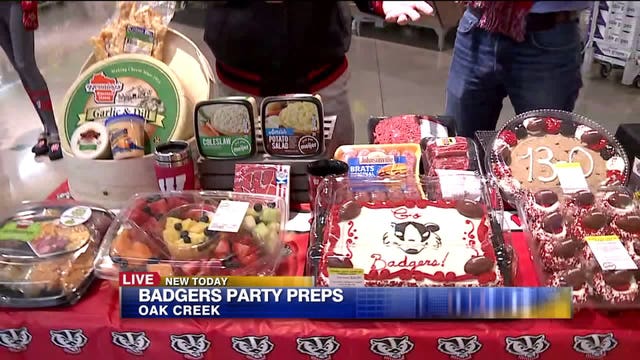 Make your Badgers party the real winner with these game day part preps