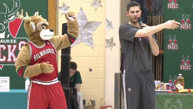 Bango's Boot Camp: Bucks mascot teaches kids how to lead a healthy lifestyle