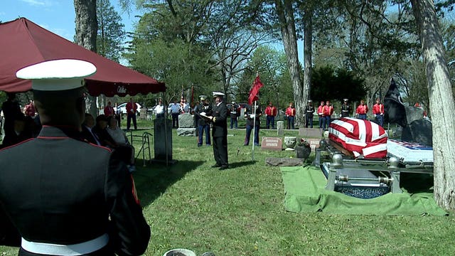 WWII vet laid to rest nearly 70 years after his death