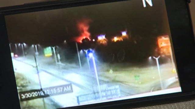 WisDOT cameras show start of White Oaks apartments fire in Bayside