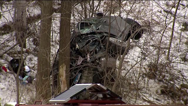 Milwaukee police: Pursuit leads to crash under 27th Street viaduct, 3 people hurt