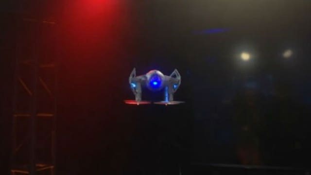 Not droids: "Star Wars" fighting drones hitting the air