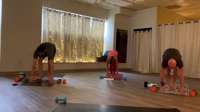 Yoga studio offering virtual classes amid the coronavirus pandemic