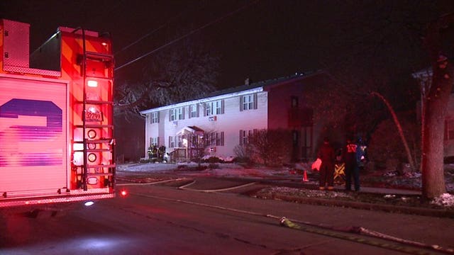 Red Cross helps displaced residents after apartment fire near Hopkins and Sheridan